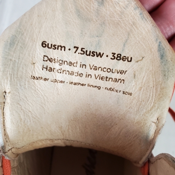 Leather Hi Top Sneakers Sparacino Cambie Hi The Long Winter Size 6USM/7.5USW - Picture 15 of 16